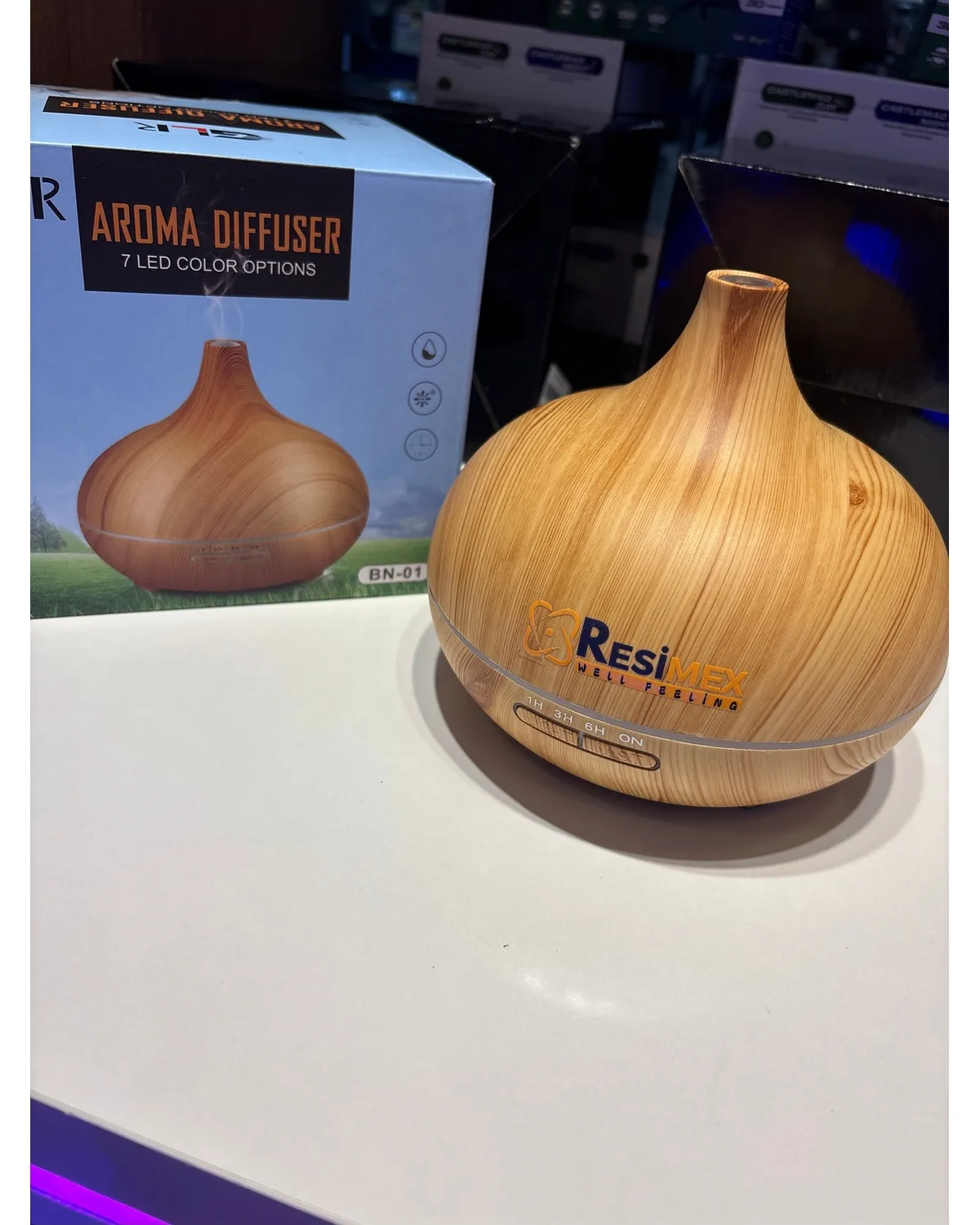 Aroma Difüzörü ve Hava Nemlendirici